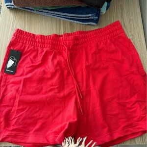 Original Use Bright Red Shorts